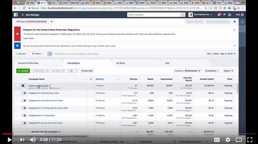 4 step product FB search campaign training - Successful Facebook ad campaigns