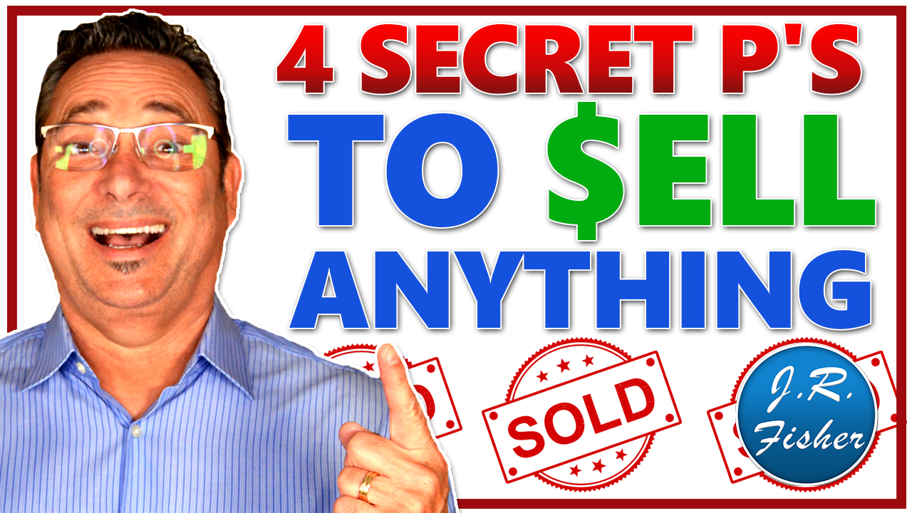 Sell anything to anyone using the 4 P's method