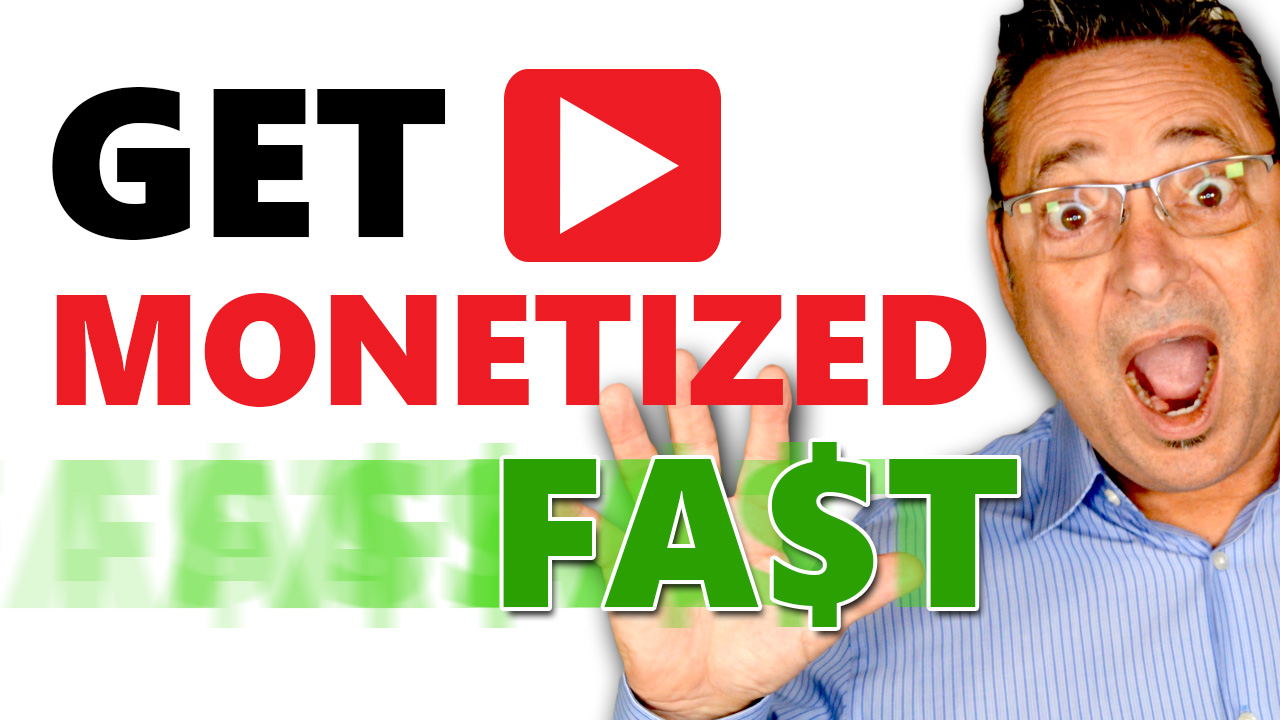 Get monetized on YouTube fast - It's easy just follow these steps